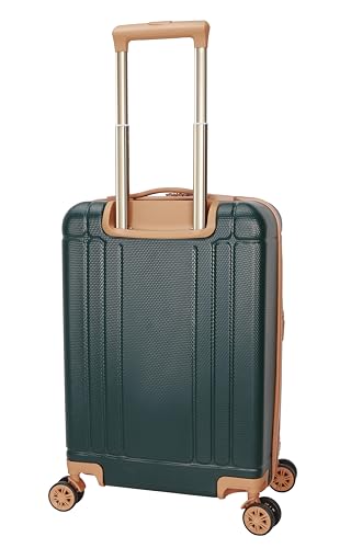 Dockers Hooper Hardside Expandable 8-Wheel Spinner Travel Carry On Luggage, 20-Inch, Ponderosa Pine