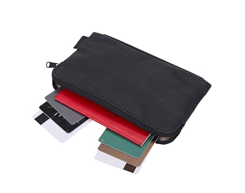 Thule Aion Travel Organizer - 2-in-1 pouch includes travel wallet and electronics bag - RFID blocking zipper pouch - Internal pockets to stay organized - 100% recycled waxed PFC-free fabric