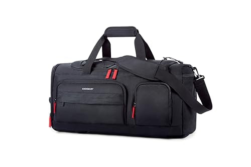 BAGSMART Gym Bag for Women & Men, 35L/63L Sports Travel Duffel Backpack with Shoe Compartment Laptop Compartment, Water Resistant Carry On Weekender Bag for Airplane