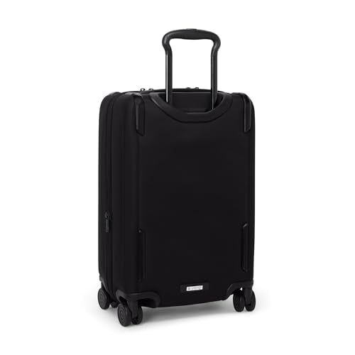 TUMI - Alpha Dual Access Expandable Carry-On Luggage - Zipper Expansion - Durable Ballistic Nylon Lightweight Suitcase -TSA Lock Tracer - Black
