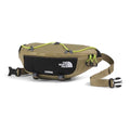 THE NORTH FACE Terra Lumbar Hiking Hip Pack - 3 Liter Storage Belt Bag, Water Repellent Finish, Adjustable Strap, Cedar/TNF Black/Fizz Lime, One Size