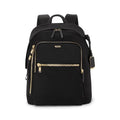 TUMI - Voyageur Halsey Backpack - Travel Backpack - For Business, Fashion, Commute - Holds Up to 14" Screens - Black & Gold