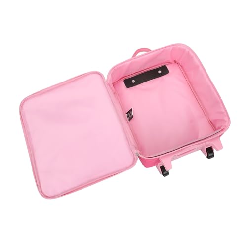 Bioworld Hello Kitty Bows 14" Youth Pink Pilot Case Luggage Suitcase