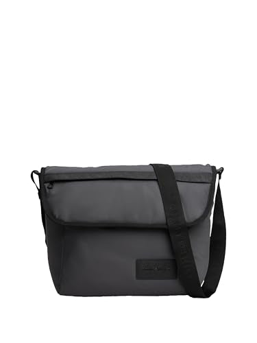 Tommy Hilfiger Mens Repreve Messenger,DARK GREY One Size
