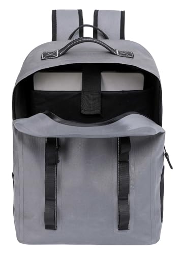 Harley-Davidson Waterproof Backpack, H-D Logo & Adjustable Straps - Silver