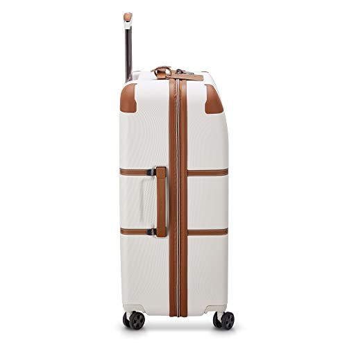 DELSEY PARIS Chatelet Air 2.0 - Hardside Checked Luggage 28 Inch Large - TSA Lock - 360° Spinner Wheels- Polycarbonate Travel Suitcase, Angora