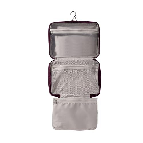 Baggallini Large Hanging Travel Toiletry Kit - Lightweight 8x11 Inch Makeup Bag