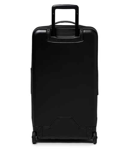 Jansport Good Latitude 95L Rolling Duffel Bag - Checked Bag, Heavy Duty Travel Suitcase with Wheels, TSA Lock & Polycarbonate Hard Shell Bottom, Smokey Grit