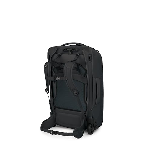 Osprey Farpoint Fairview 65L Wheeled Travel Pack - Rolling Backpack Travel Bag - Luggage with Wheels, Black