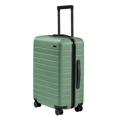 Away Bigger Carry-On Luggage - 23-Inch Lightweight Hardside Suitcase with 360° Spinner Wheels, Interior Compression System, TSA-Approved Lock - Sea Green