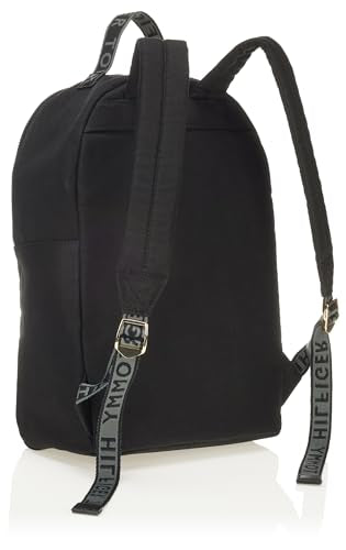 Tommy Hilfiger Men's Flag Backpack, BLACK, One Size