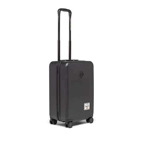 Herschel Supply Co. Heritage Hardshell Large Carry On Luggage, Black
