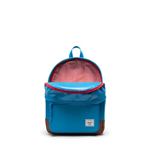 Herschel Supply Co. Heritage Kids Backpack, Hawaiian Surf/Saddle Brown, Kids - 15L