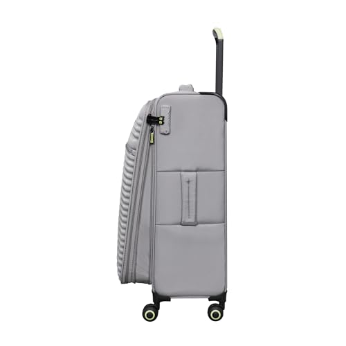 It Luggage Circulator 28" Softside Checked 8 Wheel Expandable Spinner, Elephant Skin