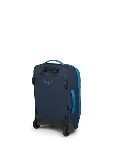 Osprey Transporter Wheeled Carry-On, Blue Flame/Nocturnal Blue