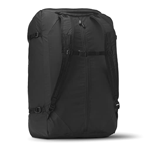NOMATIC Navigator Collapsible Duffle Bag - 42L Travel Backpack for Men and Women - Weekender Bag - Black Backpack