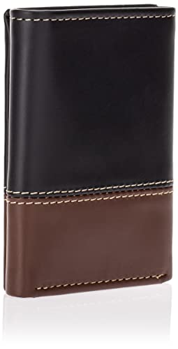Timberland Two-Tone Trifold Black/Brown One Size