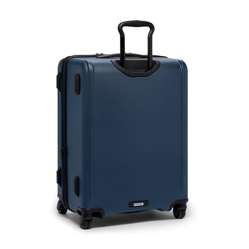 TUMI - Alpha Hybrid Medium Trip Expandable 4 Wheeled Packing Case - Zip Expansion Large Checked Suitcase with Top and Side-Grab Handles - Navy