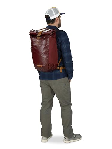 Osprey Transporter Roll Top Laptop Backpack, Venturi Blue