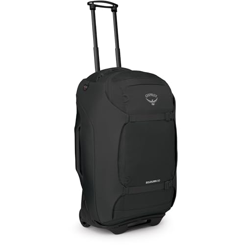 Osprey Sojourn 25"/60L Wheeled Travel Backpack with Harness, Black