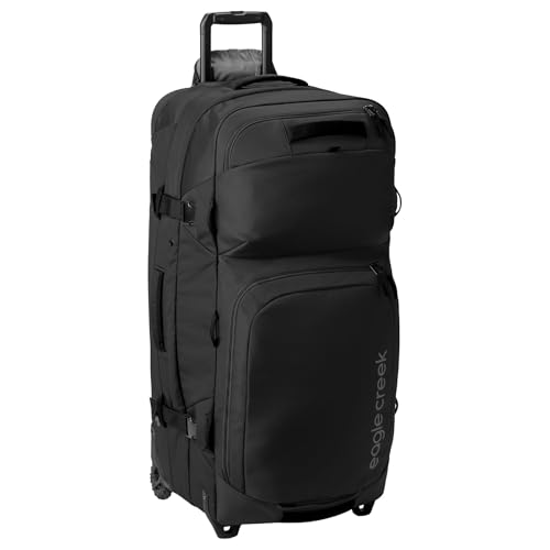 Eagle Creek ORV 2-Wheel 36" 140L Trunk - Wheeled Trunk Luggage for Travel & Adventure - Durable, Weather-Resistant Fabric - Heavy-Duty Handles - Black