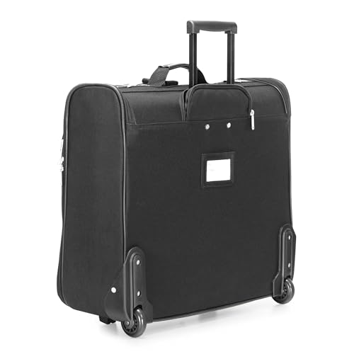 Travel Select Amsterdam Business Rolling Garment Bag, Softside Expandable Rolling 2-Wheeled Suit Carrier, Gray, One Size