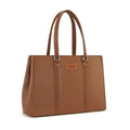 Wrangler Laptop Tote Bag for Women 15.6 Inch Computer Bag for Work Large Double Compartment Purse and Handbag Brown WG387-81192DBR