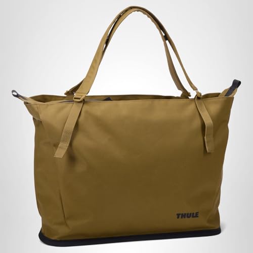 Thule Aion Tote Bag - 100% recycled PFC-free waxed canvas fabric - Detachable inner sling included - 16" padded laptop sleeve - Wet/dry pocket - Internal bottle pocket