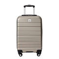 Skyway Epic 2.0 Hardside Lightweight and Durable ABS Shell Luggage, Spacious with Dual Spinning Wheels, Comfort Grip and Expandable, Men and Women