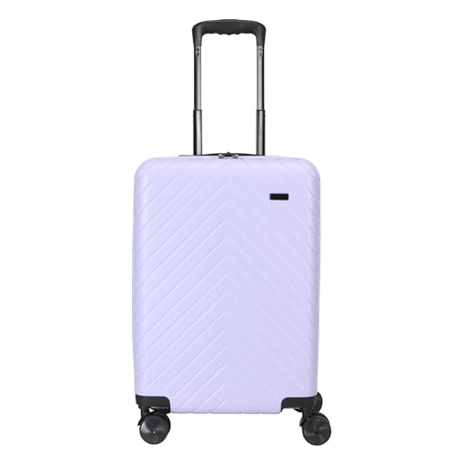 TRIPS RIDGELINE 20-Inch Carry-On Lightweight Durable Hardside 8-Wheel Spinner Cabin Size Luggage, Lavender
