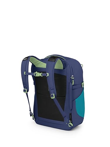 Osprey Daylite 35L Travel Pack – Lightweight and Versatile Carry-On Backpack for Weekend Travel, Hiking, or Daily Commute – Durable, Streamlined Design with Ample Storage, Blue Spikemoss/Alkaline