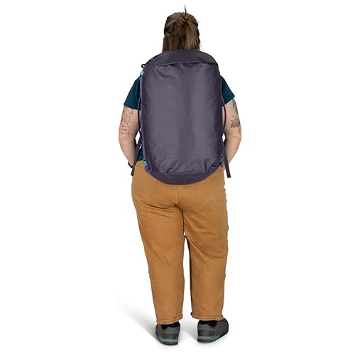 Osprey Transporter 40L Lightweight Travel Duffel Bag - Water Resistant Carry On Gear Bag for Men and Women, Pine Leaf