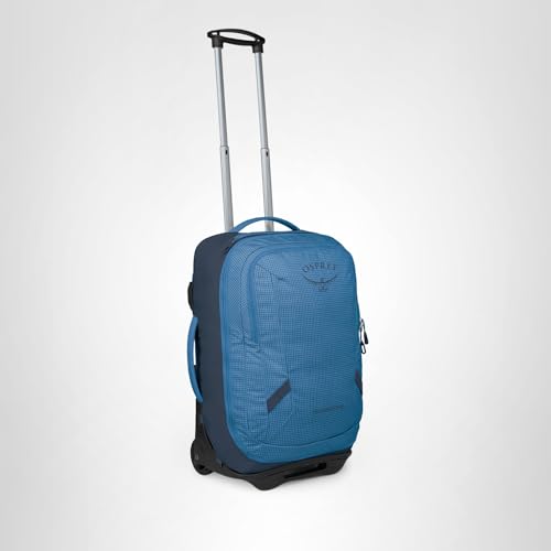 Osprey Transporter Wheeled Carry-On, Blue Flame/Nocturnal Blue