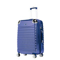 Gabbiano Vintage 3-Piece Luggage PC Hard Shell Set – Expandable Polycarbonate Luggage Set with Spinner Wheels, TSA Lock, Hardside Vintage Luggage Sets (Blue, Carry-On 21")