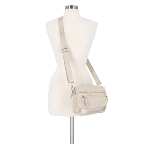 Nautica Womens Nylon Bean Bag Crossbody/Belt Bag With Adjustable Shoulder Strap Crossbody