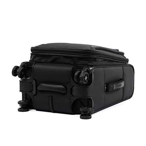 Travelpro Tourlite Softside 3-Piece Set, Expandable Luggage, 4 Spinner Wheels, Lightweight Suitcase, 21" Carry-On, 29 Check Large, Black