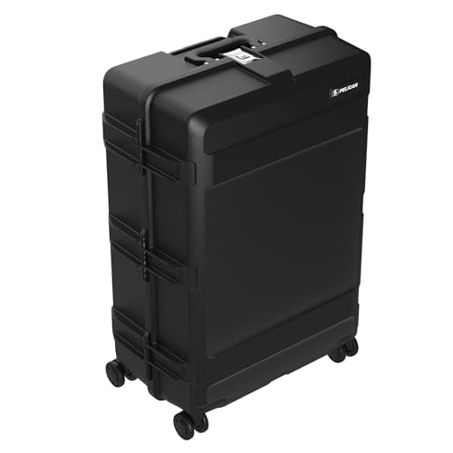 Pelican ATX Hard Case Luggage with Wheels - Waterproof Hardshell - Large Size (30 Inch) Check-In Suitcase (Black)