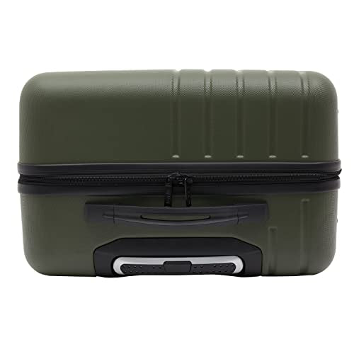 Wrangler Quest Luggage Set, Olive Green, 3 Piece Set (30"/26"/22")