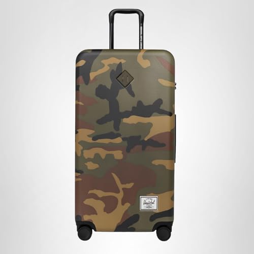 Herschel Supply Co. Unisex Heritage Hardshell Luggage, Woodland Camo, Carry on - 19 Inch