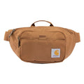 Carhartt Classic Adjustable Sling Bag, Durable, 600-Denier Water Resistant Hip Pack, Essential Waist Pack (Carhartt Brown)