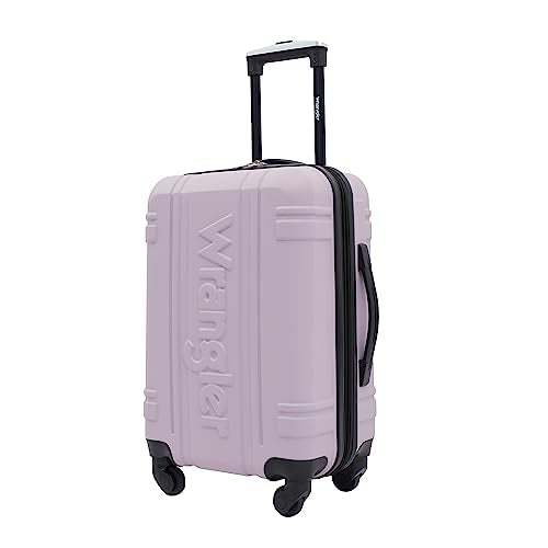 Wrangler 20" Astral Hardside Carry-On Luggage, Lilac