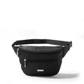 Baggallini Essential Belt Bag - 19x6" Crossbody Fanny Pack Waist Pack w/RFID & Adjustable Strap