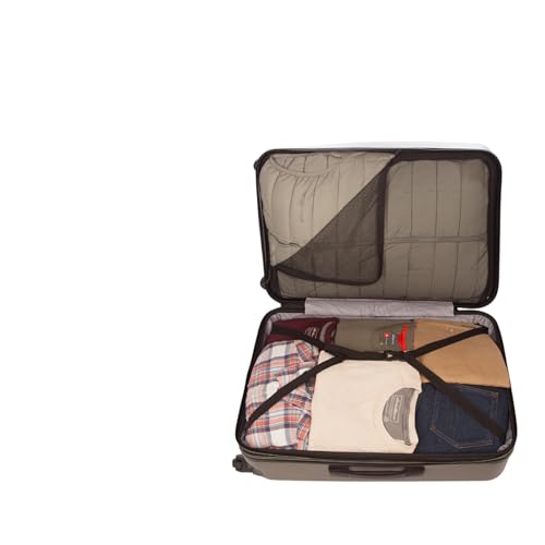 Eddie Bauer Flatiron Check-In 28" Luggage | Hardside | Spinner Wheels | Expandable | Lightweight | Travel Essentials - Dark Fatigue
