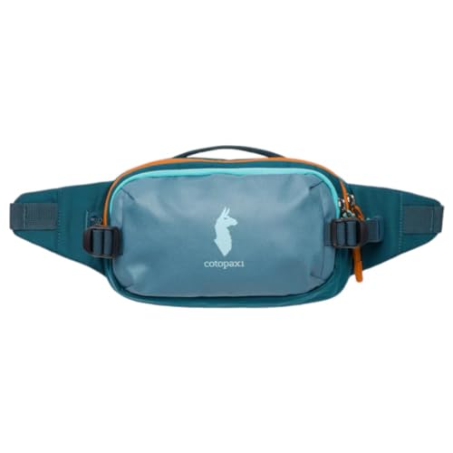 Cotopaxi Allpa X 1.5L Hip Pack, Blue Spruce and Abyss