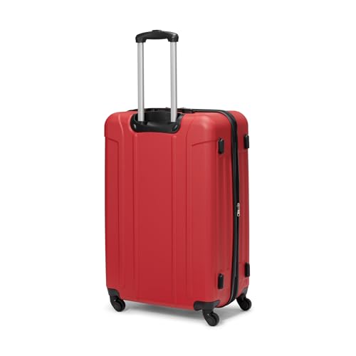 Tommy Hilfiger Unisex Luggage Check In,Red,large