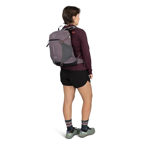 Osprey Sportlite 15L Lightweight Hiking Backpack with Hydraulics Reservoir for Men & Women - Everyday Hydration Travel Bag, Torrent Blue