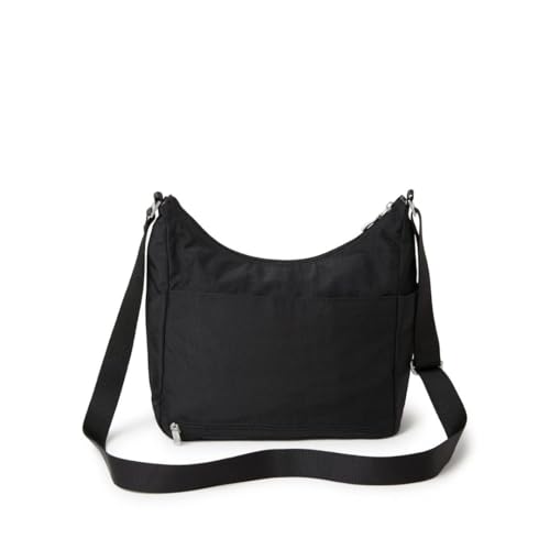 Baggallini Everywhere Bagg - Hobo Crossbody Bag for Women with RFID Wristlet – Water-resistant Travel Bag