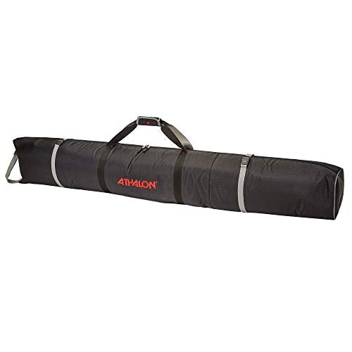 Athalon Double Padded Ski Bag (Black, 180cm)