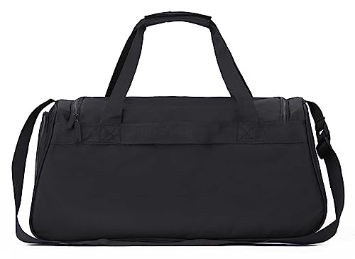 Harley-Davidson Crinkle Bar & Shield Nylon Duffel Bag w/Side Shoe Pocket - Black