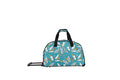 Lucas Designer Carry On Luggage Collection - Lightweight Pattern 22 Inch Duffel Bag- Weekender Overnight Business Travel Suitcase with 2- Rolling Wheels (SEA FORM) (SPIRIT)